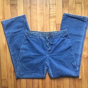 DKNY Drawstring Jeans Size Medium